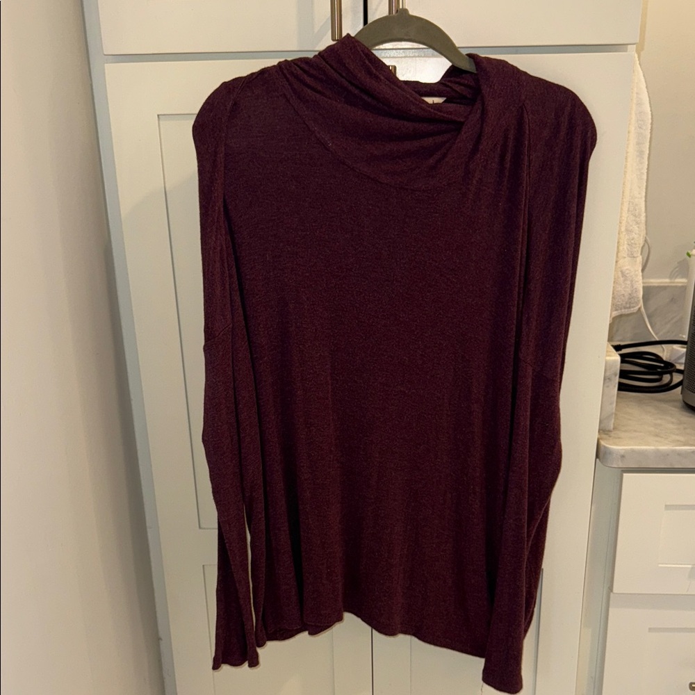 CAbi Deep Purple Knit Top